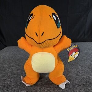 Pokemon Charmander Plush 15" Fire Type Starter Toy Factory 2016 NWT Styrofoam